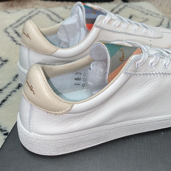 Paul Smith Women's White Leather 'Dusty, NIB Size Euro 38 - Picture 8 of 13